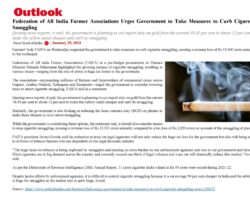 FAIFA Urges Government to Take Measures to Curb Cigarette Smuggling [Outlook]_25012023
