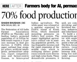 Farmers body for AI, permaculture, exports and finance [Deccan Chronicle]_19122025